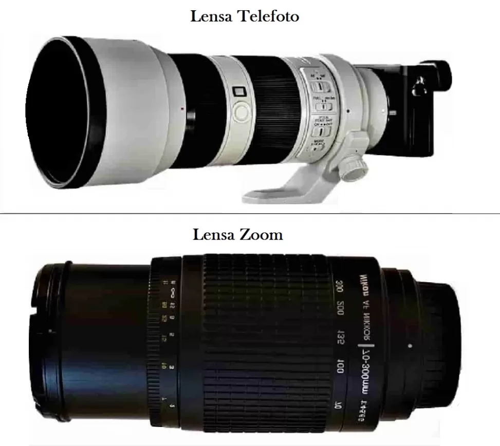 Perbedaan Telefoto dan Zoom : Lensa mana yang lebih bagus?