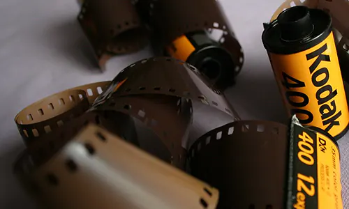 Film roll kamera analog